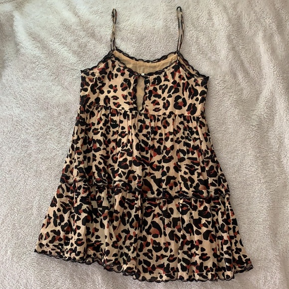 Urban Outfitters | Hanna Scalloped Babydoll Dress - Picture 4 of 6